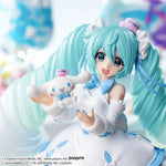 Hatsune Miku Figure Series Luminasta "Hatsune Miku x Cinnamoroll" (White Dress Ver.) - Authentic Japanese SEGA Figure 