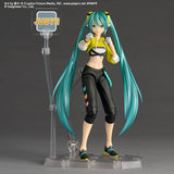 Hatsune Miku (Fit Boxing Ver.) Revoltech Amazing Yamaguchi Figure - VOCALOID Series - Authentic Japanese KAIYODO Figure 