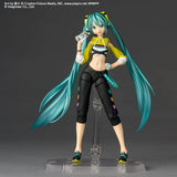 Hatsune Miku (Fit Boxing Ver.) Revoltech Amazing Yamaguchi Figure - VOCALOID Series - Authentic Japanese KAIYODO Figure 