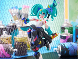 Hatsune Miku Muchute Figure "Paint Girl" (Another Color Ver.) - Character Vocal Series 01: Hatsune Miku - Authentic Japanese FuRyu Figure 