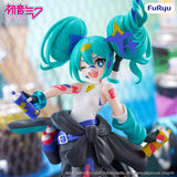Hatsune Miku Muchute Figure "Paint Girl" (Another Color Ver.) - Character Vocal Series 01: Hatsune Miku - Authentic Japanese FuRyu Figure 