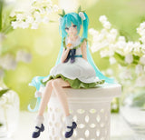 Hatsune Miku Noodle Stopper Figure Flower Fairy "Lily of the Valley" - Character Vocal Series 01: Hatsune Miku - Authentic Japanese FuRyu Figure 