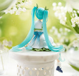 Hatsune Miku Noodle Stopper Figure Flower Fairy "Lily of the Valley" - Character Vocal Series 01: Hatsune Miku - Authentic Japanese FuRyu Figure 