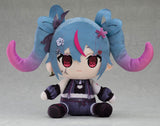 Hatsune Miku Plush DecoMiku Darkness - VOCALOID Series 01 - Authentic Japanese Good Smile Company Plush 