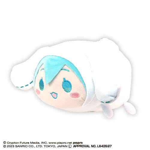 Hatsune Miku Potekoro Mascot Plush (Cinnamoroll Costume) Msize F ...