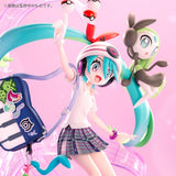 Hatsune Miku (Psychic) & Meloetta Figure PokéMiku 18 Harmony Stage - Authentic Japanese Pokémon Center Figure 