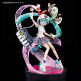 Hatsune Miku (Psychic) & Meloetta Figure PokéMiku 18 Harmony Stage - Authentic Japanese Pokémon Center Figure 