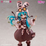 Hatsune Miku S-FIRE Figure Marshmallow Hot Cocoa - VOCALOID Series - Authentic Japanese SEGA Figure 