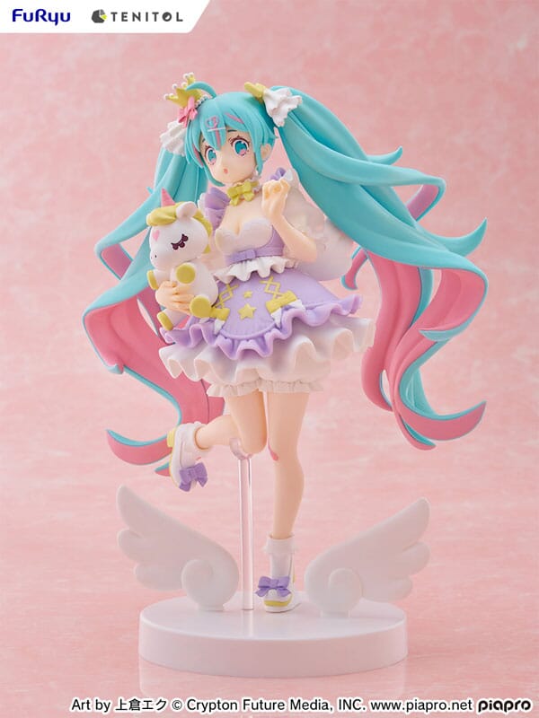Hatsune Miku TENITOL Figure Yumekawa Princess Lavender ver. | Authentic ...