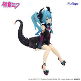 Hatsune Miku (Villain ver.) Noodle Stopper Figure - Character Vocal Series 01: Hatsune Miku - Authentic Japanese FuRyu Figure 