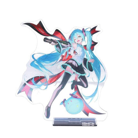 Hatsune Miku x Aile Strike Gundam Big Acrylic Stand - Gundam 45th Anniversary x Hatsune Miku - Authentic Japanese Bandai Namco Acrylic Stand 