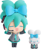 Hatsune Miku x Cinnamoroll Chibi Figure - Hatsune Miku x Sanrio Characters - Authentic Japanese Good Smile Company Figure 
