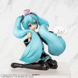 Hatsune Miku x Cinnamoroll Chokonose Premium Figure "Mofutto" (Fluffy) Ver. - Hatsune Miku x Sanrio Characters - Authentic Japanese SEGA Figure 