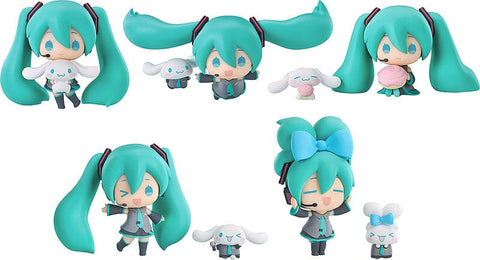 Hatsune Miku x Cinnamoroll Trading Figure - Hatsune Miku x Sanrio Characters (5Pcs/BOX) - Authentic Japanese Good Smile Company Figure 