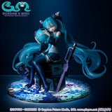 Hatsune Miku x Gundam 00 Figure - Hatsune Miku x Lucrea Mobile Suit Gundam 45th Anniversary - Authentic Japanese MegaHouse Figure 