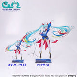 Hatsune Miku x Gundam Acrylic Stand Standard Size - Gundam x Hatsune Miku - Authentic Japanese Bandai Namco Acrylic Stand 