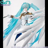Hatsune Miku x Wing Gundam Zero EW Figure - Hatsune Miku x Lucrea Mobile Suit Gundam 45th Anniversary - Authentic Japanese MegaHouse Figure 