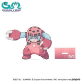 Hatsune Miku x Z'Gok (Char Exclusive) Big Acrylic Stand - Gundam 45th Anniversary x Hatsune Miku - Authentic Japanese Bandai Namco Acrylic Stand 