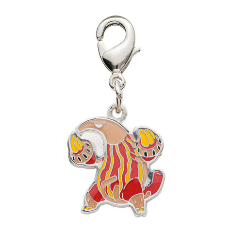 Heatmor - National Pokédex Metal Charm Keychain #631 - Authentic Japanese Pokémon Center Keychain 