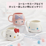 Hello Kitty Ceramic Die-cut Mug - Sanrio Characters - Authentic Japanese Skater Mug (ceramic) 