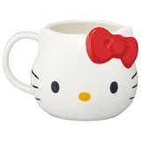 Hello Kitty Ceramic Die-cut Mug - Sanrio Characters - Authentic Japanese Skater Mug (ceramic) 