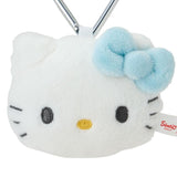 Hello Kitty Face Mascot Plush I Love Hello Kitty (White/Blue) - Sanrio Characters - Authentic Japanese Sanrio Mascot Plush Keychain 