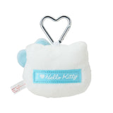 Hello Kitty Face Mascot Plush I Love Hello Kitty (White/Blue) - Sanrio Characters - Authentic Japanese Sanrio Mascot Plush Keychain 