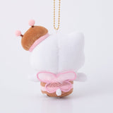 Hello Kitty Hachi-san Munyugurumi Mascot - Sanrio Characters - Authentic Japanese KThingS Mascot Plush Keychain 