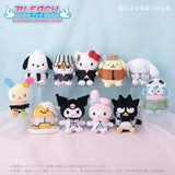Hello Kitty Munyugurumi Mascot Plush Vol.2 - BLEACH × Sanrio Characters - Authentic Japanese KThingS Mascot Plush Keychain 