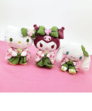 Hello Kitty Plush (S) Matcha Kimono - Sanrio Characters - Authentic Japanese Nakajima Corporation Plush 