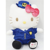 Hello Kitty Plush (Shinkansen Station Uniform) - Sanrio Characters - Authentic Japanese JR Train Box Plush 