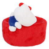 Hello Kitty Round Accessory Case With Mascot - Sanrio Characters - Authentic Japanese Sanrio Small toy 
