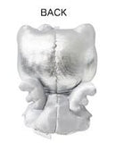 Hello Kitty Synthetic Leather Mascot Charm Silver - Sanrio Characters - Authentic Japanese TCP Mascot Plush Keychain 