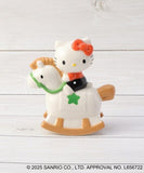Hello Kitty Yura Yura Figure Rocking Horse Piggy Bank - Sanrio Characters - Authentic Japanese Sunart Figure 
