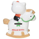 Hello Kitty Yura Yura Figure Rocking Horse Piggy Bank - Sanrio Characters - Authentic Japanese Sunart Figure 