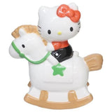 Hello Kitty Yura Yura Figure Rocking Horse Piggy Bank - Sanrio Characters - Authentic Japanese Sunart Figure 