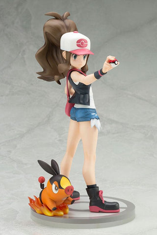 Hilda with Tepig 1/8 Kotobukiya ARTFX J Figure Pokémon Series - Authentic Japanese KOTOBUKIYA Figure 
