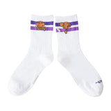 Hitmonlee Middle Socks (23-25cm) Intensive Training - Authentic Japanese Pokémon Center Socks (cotton) 