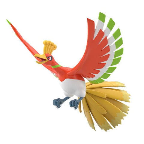 Ho-Oh Pokémon Scale World Figure Johto Region - Authentic Japanese Bandai Namco Figure 