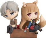 Holo & Lawrence Mini Memory Figure - Spice and Wolf: Merchant Meets the Wise Wolf - Authentic Japanese Good Smile Company Figure 