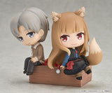 Holo & Lawrence Mini Memory Figure - Spice and Wolf: Merchant Meets the Wise Wolf - Authentic Japanese Good Smile Company Figure 