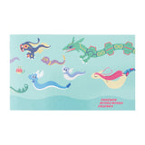 Horizontal Notebook POKÉMON NYORO NYORO FRIENDS - Authentic Japanese Pokémon Center Notepad 