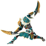 Hunter (Male) Figure Zinogre Swordsman Set ~ Revoltech Amazing Yamaguchi Series - Monster Hunter - Authentic Japanese KAIYODO Figure 
