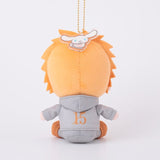 Ichigo Kurosaki Munyugurumi Mascot - BLEACH × Sanrio Characters - Authentic Japanese KThingS Mascot Plush Keychain 