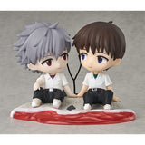 Ikari Shinji & Nagisa Kaworu Mini Memory Figure - Rebuild of Evangelion - Authentic Japanese Good Smile Company Figure 
