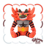 Incineroar Plush Pokémon fit - Authentic Japanese Pokémon Center Plush 