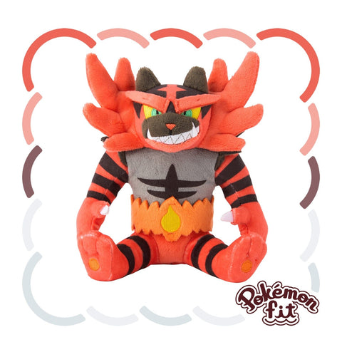 Incineroar Plush Pokémon fit - Authentic Japanese Pokémon Center Plush 