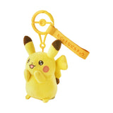 Innocent Pikachu Mascot Plush With Carabiner Ten Poké Ten Colors - Authentic Japanese Pokémon Center Mascot Plush Keychain 