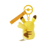 Innocent Pikachu Mascot Plush With Carabiner Ten Poké Ten Colors - Authentic Japanese Pokémon Center Mascot Plush Keychain 