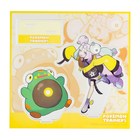 Iono & Bellibolt Acrylic Stand - POKÉMON TRAINERS - Authentic Japanese Pokémon Center Acrylic Stand 